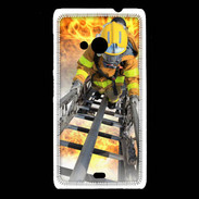 Coque Nokia Lumia 535 Pompier soldat du feu 5