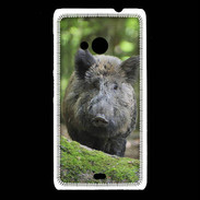 Coque Nokia Lumia 535 Sanglier dans les bois