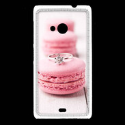Coque Nokia Lumia 535 Amour de macaron