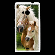 Coque Nokia Lumia 535 Cheval et poulain