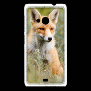 Coque Nokia Lumia 535 Portrait d'un renard