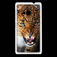 Coque Nokia Lumia 535 Portrait d'un léopard