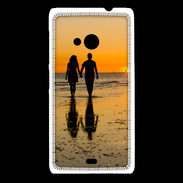 Coque Nokia Lumia 535 Balade romantique sur la plage 5