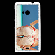 Coque Nokia Lumia 535 Belle fesse sur la plage