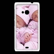 Coque Nokia Lumia 535 Jumelles 5