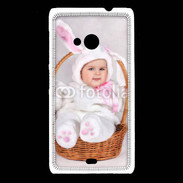 Coque Nokia Lumia 535 Bébé dans un panier