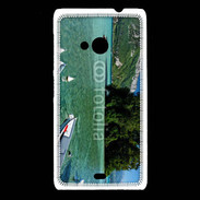 Coque Nokia Lumia 535 Barques sur le lac d'Annecy
