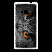 Coque Nokia Lumia 535 Yeux chouette
