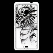 Coque Nokia Lumia 535 Dragon en dessin 35