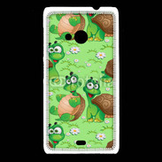 Coque Nokia Lumia 535 Bande dessinée de tortue