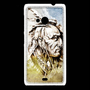 Coque Nokia Lumia 535 Indiens d’Amérique en dessin 27