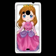 Coque Nokia Lumia 535 Cute cartoon illustration of a queen