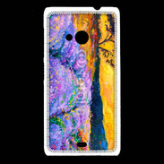 Coque Nokia Lumia 535 Champs de lavande