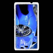 Coque Nokia Lumia 535 Speedster tuning bleu