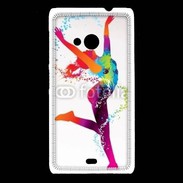 Coque Nokia Lumia 535 Danseuse en couleur