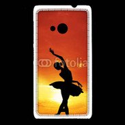 Coque Nokia Lumia 535 Danseuse couché de soleil