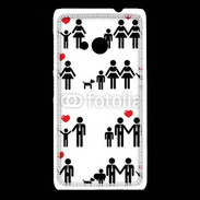 Coque Nokia Lumia 535 Gay et lesbiennes en couple