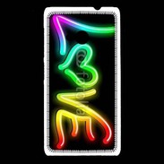 Coque Nokia Lumia 535 Love en couleur