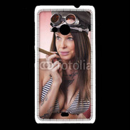 Coque Nokia Lumia 535 Pin up aviator