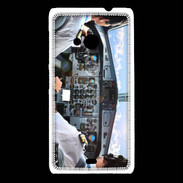 Coque Nokia Lumia 535 Cockpit avion de ligne