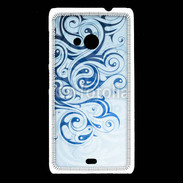 Coque Nokia Lumia 535 Fond tribal bleu