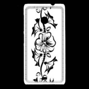 Coque Nokia Lumia 535 Tatouage de fleurs 5
