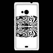 Coque Nokia Lumia 535 Tatouage Maori 5