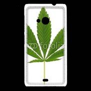 Coque Nokia Lumia 535 Feuille de cannabis