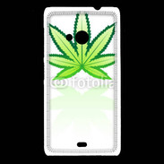 Coque Nokia Lumia 535 Feuille de cannabis 2