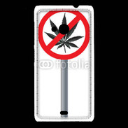 Coque Nokia Lumia 535 Cannabis interdit