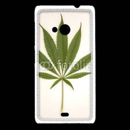 Coque Nokia Lumia 535 Feuille de cannabis 3