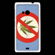 Coque Nokia Lumia 535 Interdiction de cannabis 3