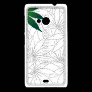 Coque Nokia Lumia 535 Fond cannabis