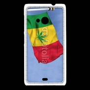 Coque Nokia Lumia 535 Drapeau cannabis 2