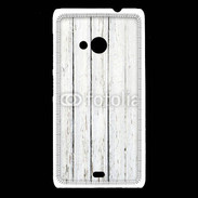 Coque Nokia Lumia 535 Aspect bois blanc vieilli