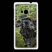 Coque Nokia Lumia 535 Militaire en forêt