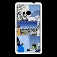Coque Nokia Lumia 535 Vacances d'hiver en Savoie