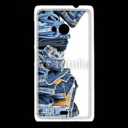 Coque Nokia Lumia 535 Pile de jean's
