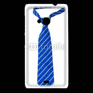 Coque Nokia Lumia 535 Cravate bleue