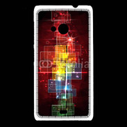 Coque Nokia Lumia 535 Fond abstrait coloré