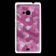 Coque Nokia Lumia 535 Camouflage rose