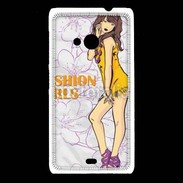 Coque Nokia Lumia 535 Fashion girl manga