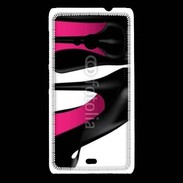 Coque Nokia Lumia 535 Escarpins semelles roses
