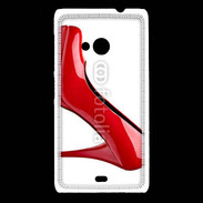 Coque Nokia Lumia 535 Escarpin rouge 2