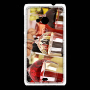 Coque Nokia Lumia 535 Vin blanc rosé et rouge