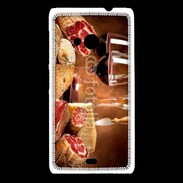 Coque Nokia Lumia 535 Fromage, charcuterie et vin 2