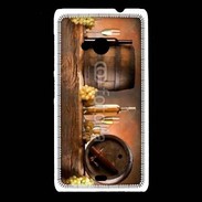 Coque Nokia Lumia 535 Vin blanc et tonneaux