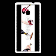 Coque Nokia Lumia 535 Vin rouge !!