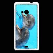 Coque Nokia Lumia 535 Duo de dauphins