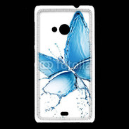 Coque Nokia Lumia 535 Papillon en eau